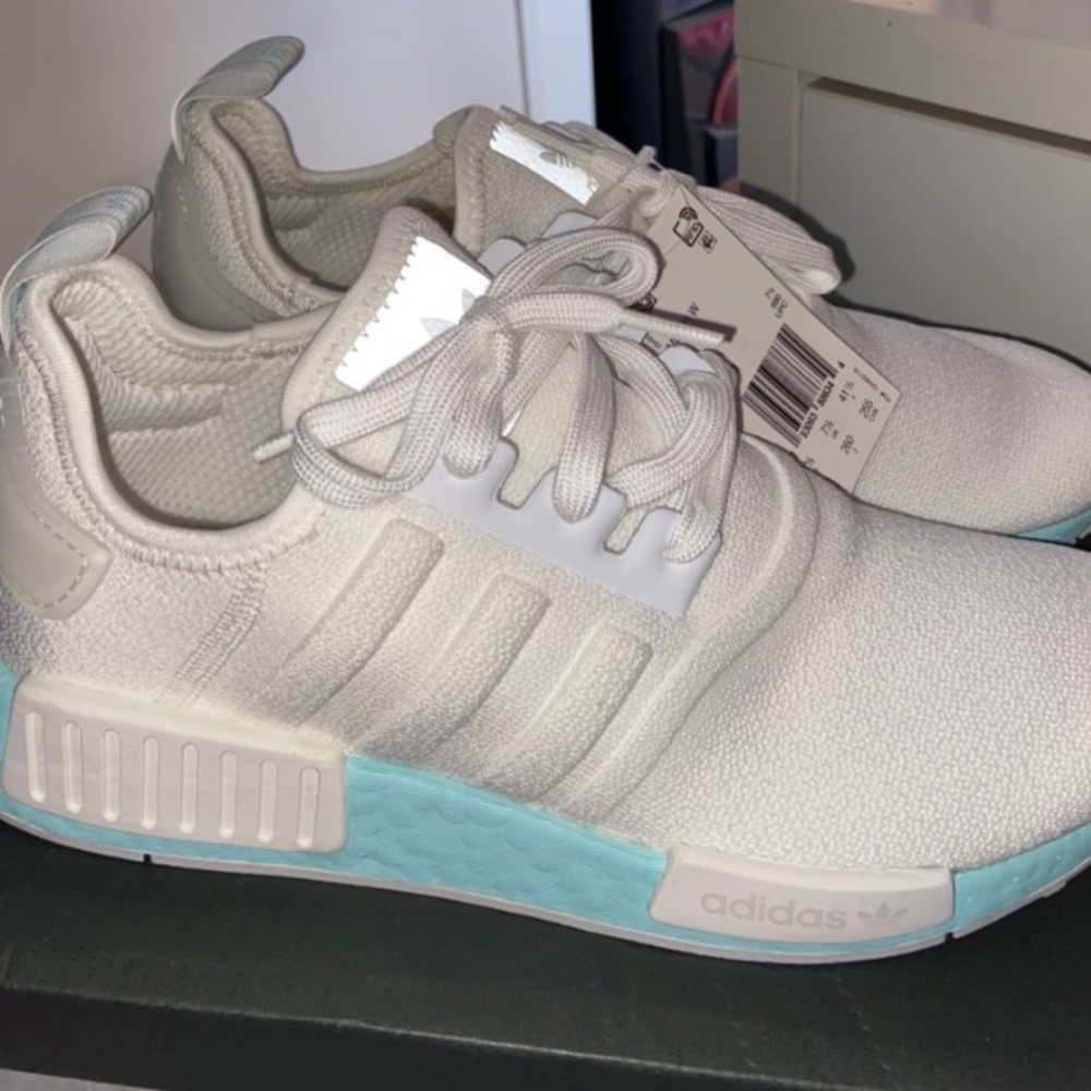 White womens Adidas Nmd